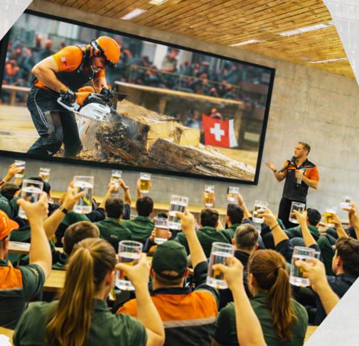 Livestream der Holzhauerei Weltmeisterschaft am 13.03.2026 am BZW